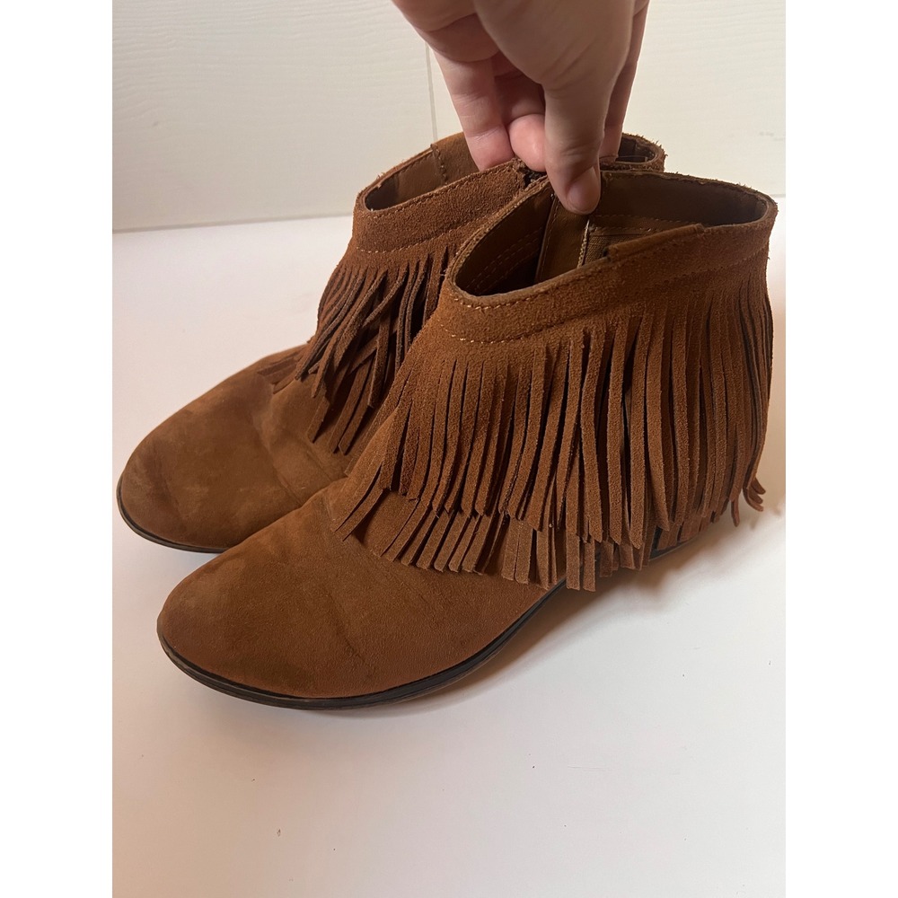 Boho Fringe Ankle Boots Western Festival Coastal Cowgirl Hippie Rodeo